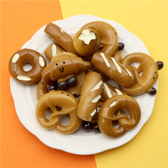 3d resin food play accessories for bread baking