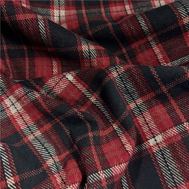 knitted elastic fabric with a grid pattern