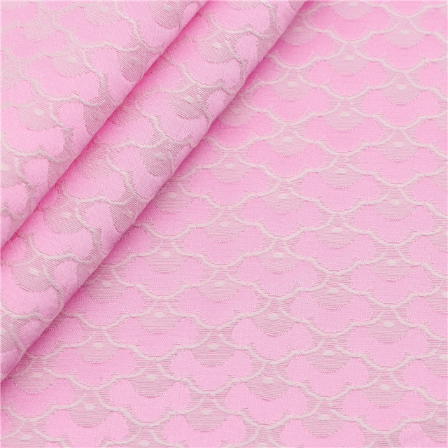 chinese style fish scale auspicious cloud pattern jacquard fabric