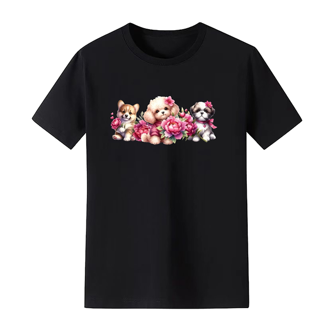 cotton Iron On Transfer Stickers and T-shirts