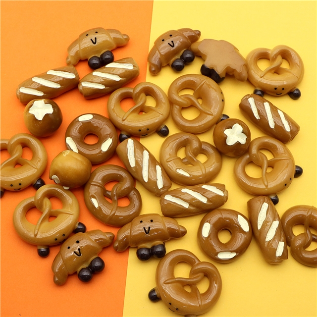 3d resin food play accessories for bread baking