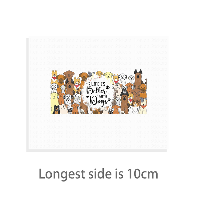 cotton Iron On Transfer Stickers and T-shirts