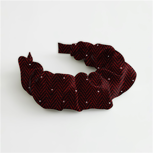 hot stamping woolen herringbone woolen fabric