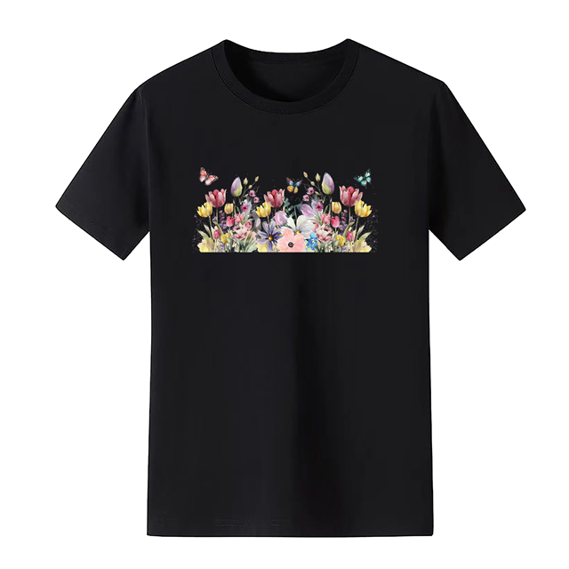 cotton Iron On Transfer Stickers and T-shirts