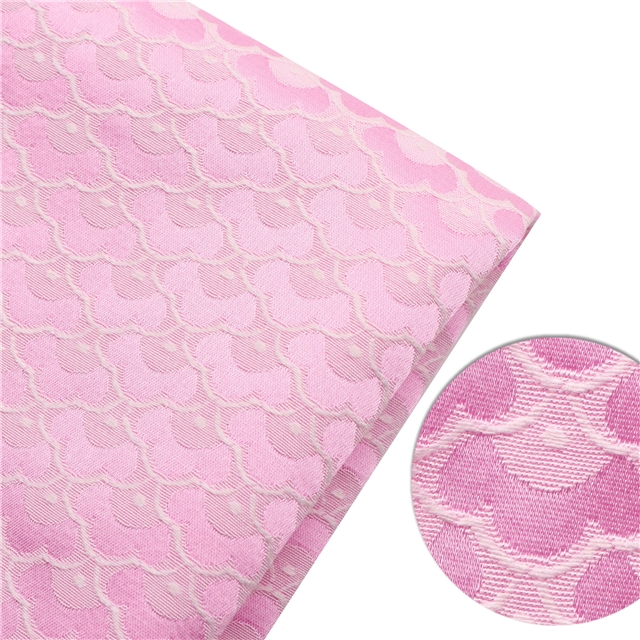 chinese style fish scale auspicious cloud pattern jacquard fabric