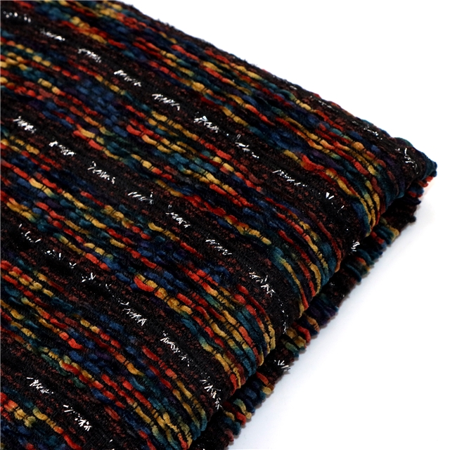 bright silk color woolen woven small fragrant fabric 2#,50*145cm(19.7*57.1