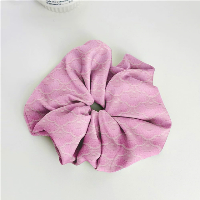 chinese style fish scale auspicious cloud pattern jacquard fabric