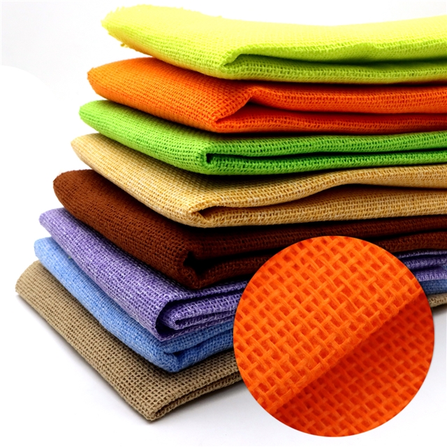 plain coarse linen imitation linen