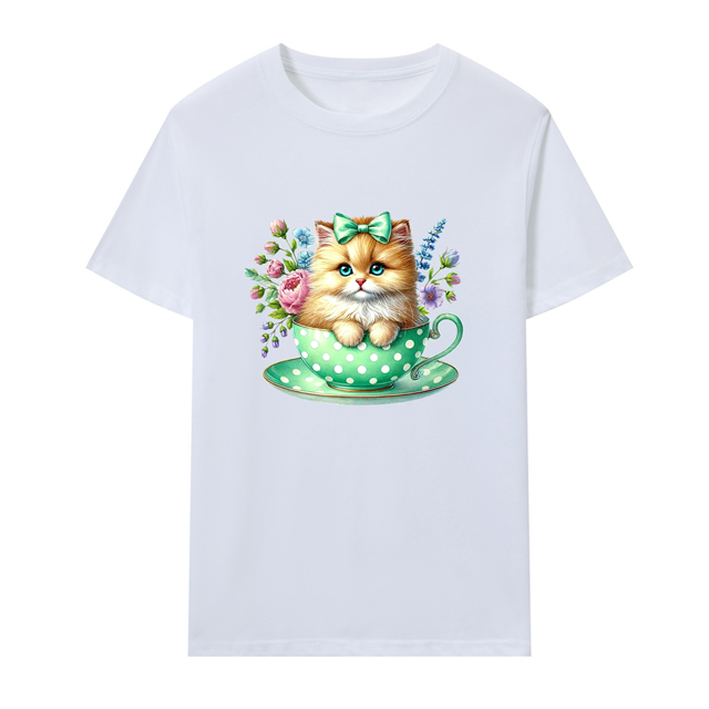 cotton Iron On Transfer Stickers and T-shirts