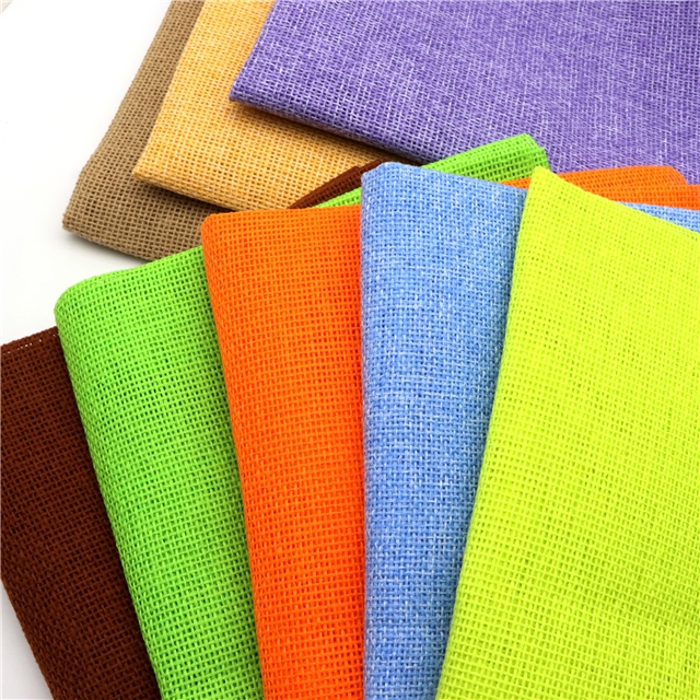 plain coarse linen imitation linen