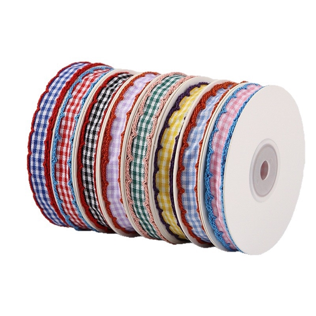 color plaid moon ribbo