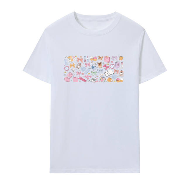 cotton Iron On Transfer Stickers and T-shirts