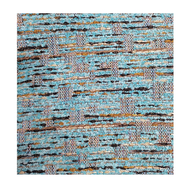 woolen bright silk woven small fragrant fabric