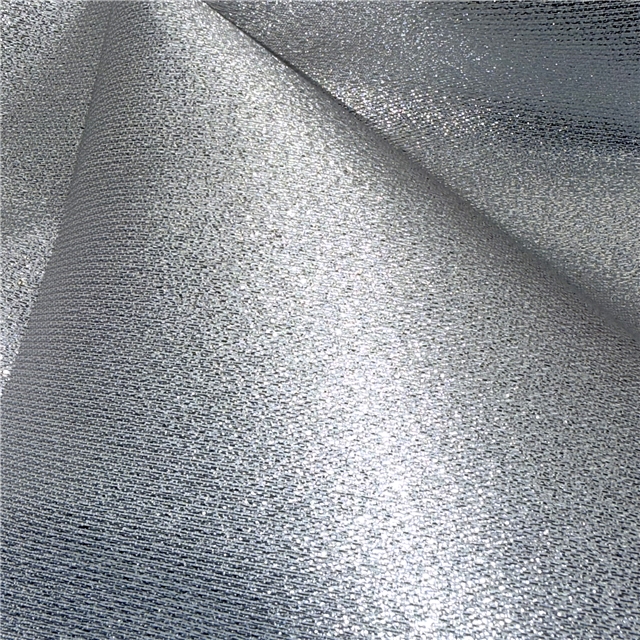 plain gold and silver jacquard fabric