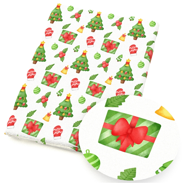 polyester cotton christmas series polyester cotton fabric set (10 pcs/set) polyester cotton fabric,20*20cm(7.9*7.9