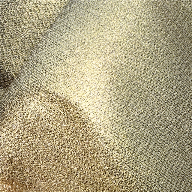 plain gold and silver jacquard fabric