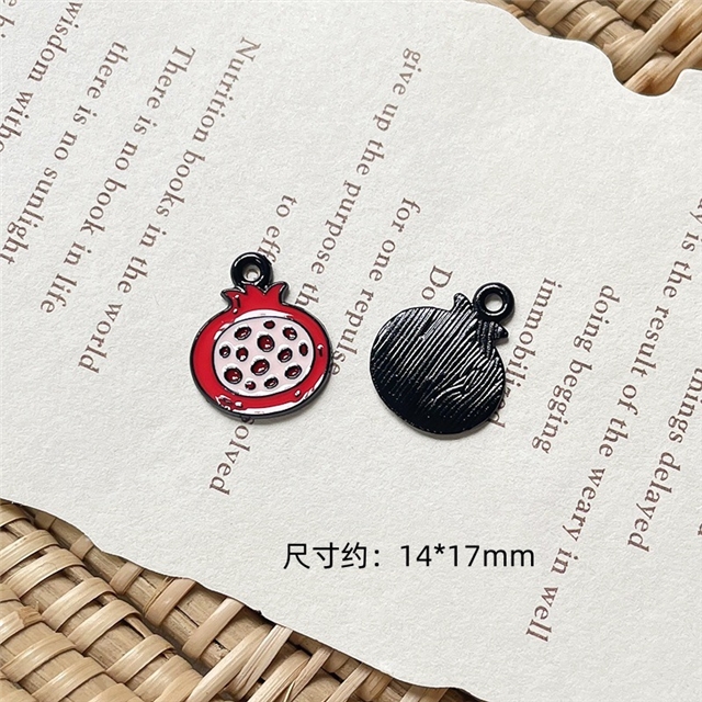 alloy Fruit Drop Oil Alloy Accessories
