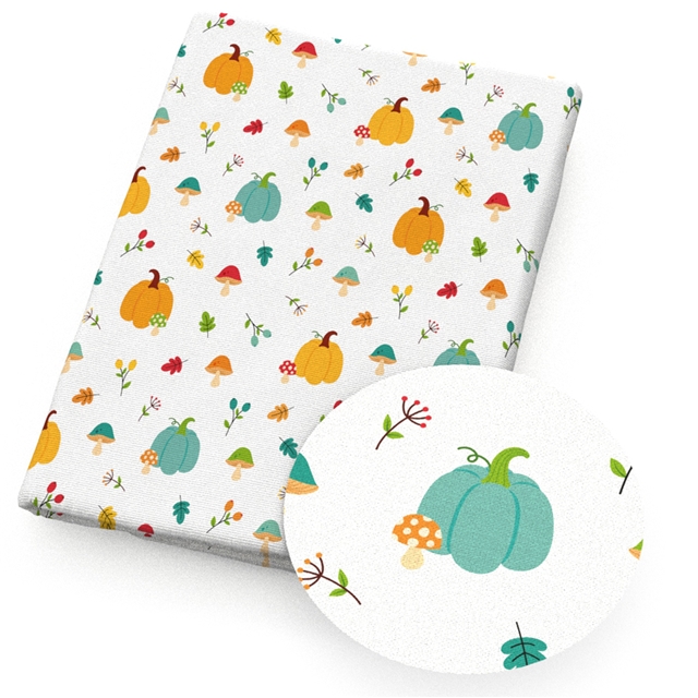 polyester cotton geometric leaf letters series polyester cotton fabric set (12 pcs/set) polyester cotton fabric,50*45cm(19.7*17.7