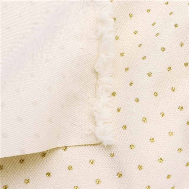 glitter dots corduroy fabric