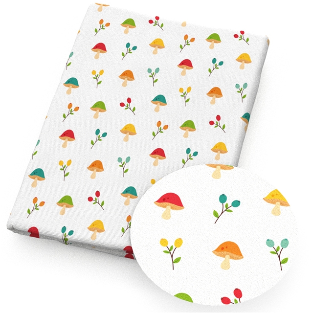 polyester cotton geometric leaf letters series polyester cotton fabric set (12 pcs/set) polyester cotton fabric,50*45cm(19.7*17.7