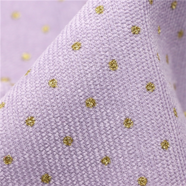 glitter dots corduroy fabric