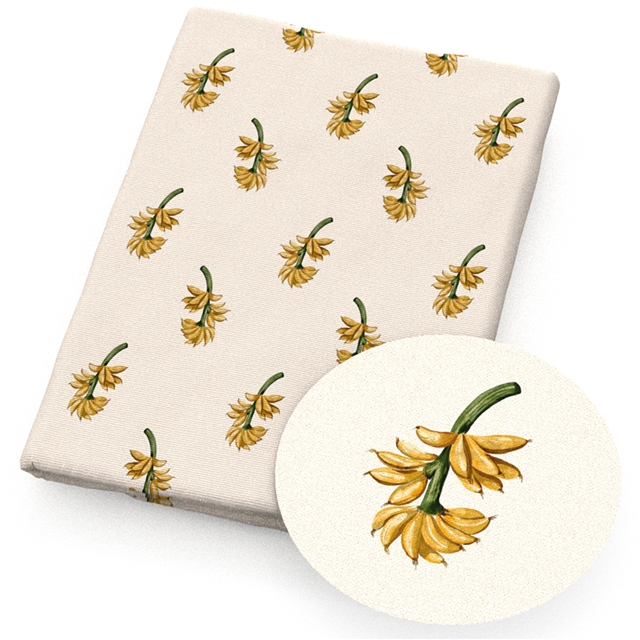 polyester cotton flower animal series polyester cotton fabric set (8 pcs/set)