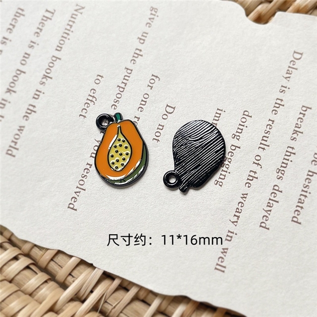 alloy Fruit Drop Oil Alloy Accessories