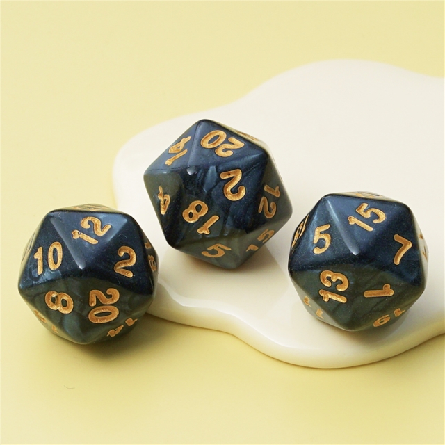 resin Alien digital dice resin accessories 46#