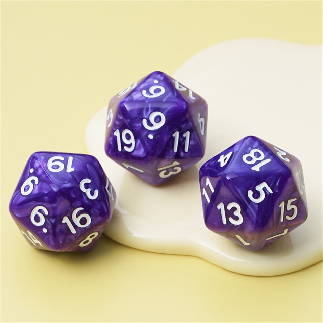 resin Alien digital dice resin accessories 43#