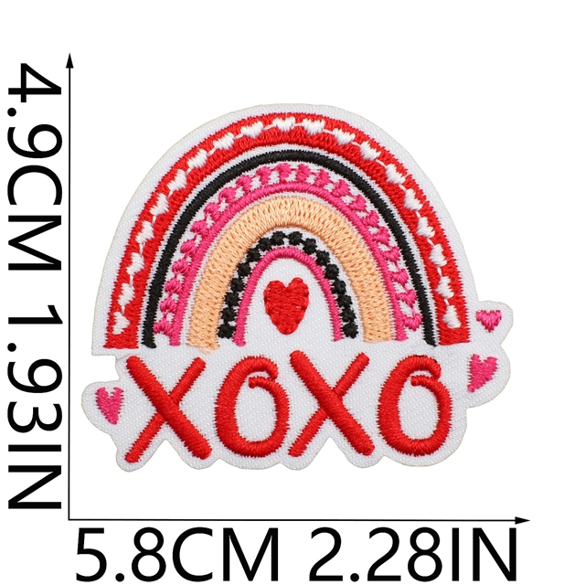 back with glue valentine