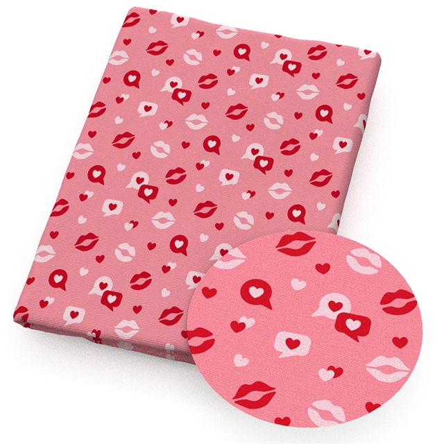 polyester cotton valentine