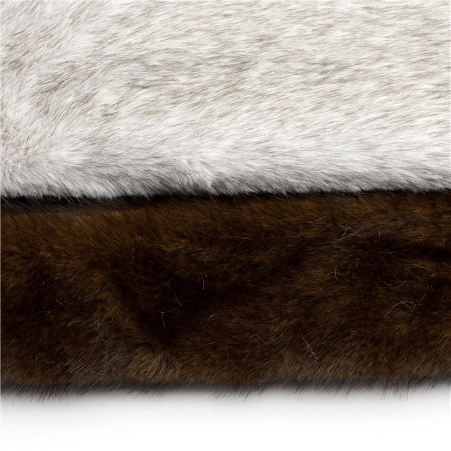 double color mink plush fabric 13#earth-yellow,50*170cm(19.7*66.9