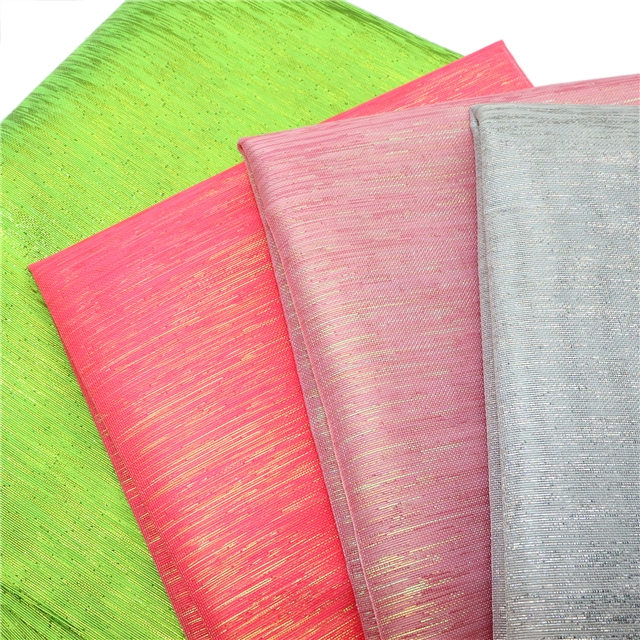 iridescent bright silk imitation linen