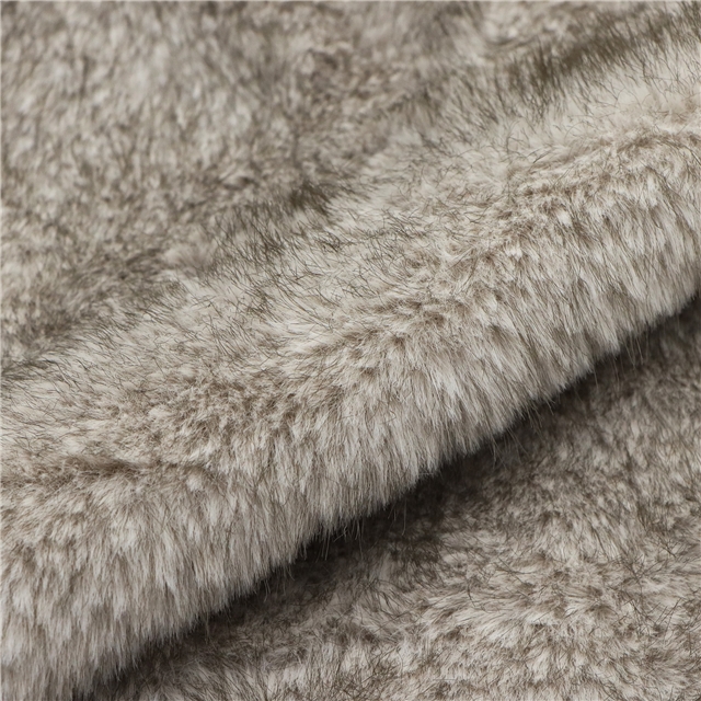 double color mink plush fabric 13#earth-yellow,50*170cm(19.7*66.9