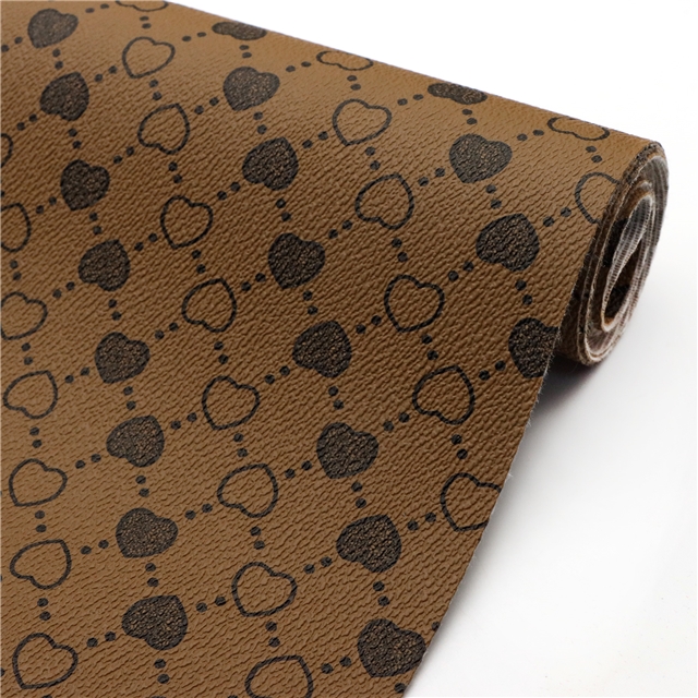 synthetic leather heart faux leather 30*140cm(11.8*55.1