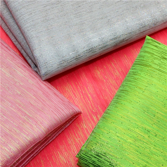 iridescent bright silk imitation linen