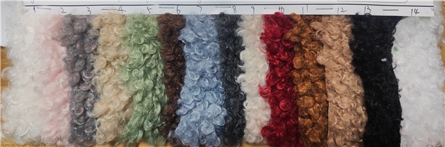 large roll looped velvet fabric