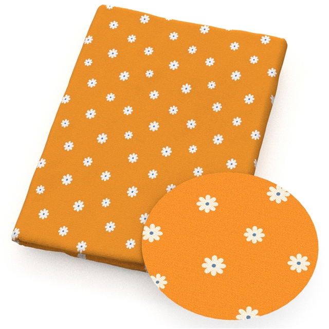 polyester cotton geometric flower series polyester cotton fabric set (12 pcs/set) polyester cotton fabric,50*45cm(19.7*17.7