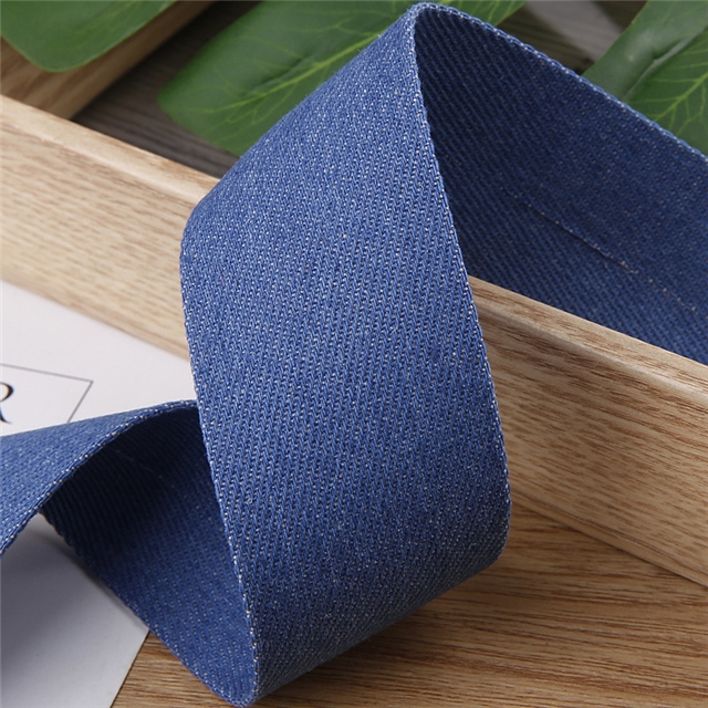 polyester plain denim pressure strip webbing