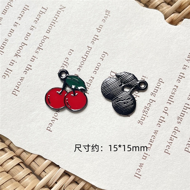 alloy Fruit Drop Oil Alloy Accessories