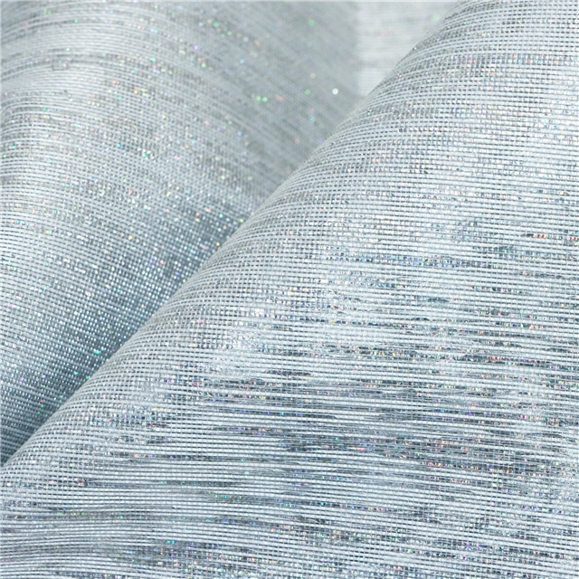 iridescent bright silk imitation linen