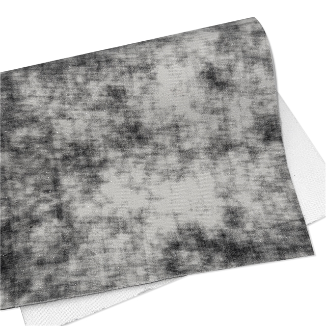 synthetic leather silver powder tie dye twill faux leather 