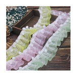 5cm lace chiffon pleated ball lace