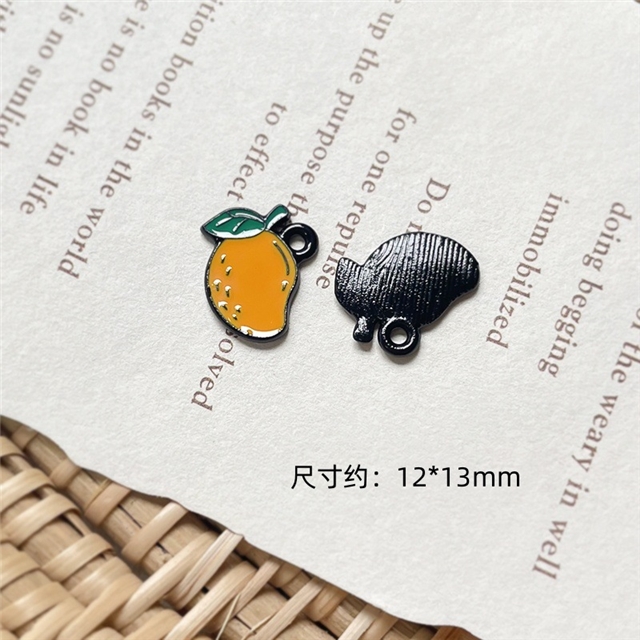 alloy Fruit Drop Oil Alloy Accessories