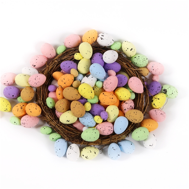 Foam colorful foam easter egg accessory