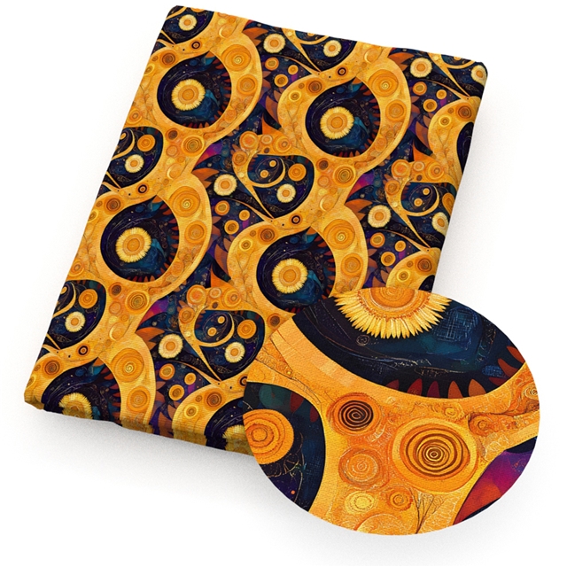 polyester cotton geometric series polyester cotton fabric set (12 pcs/set) polyester cotton fabric,50*45cm(19.7*17.7