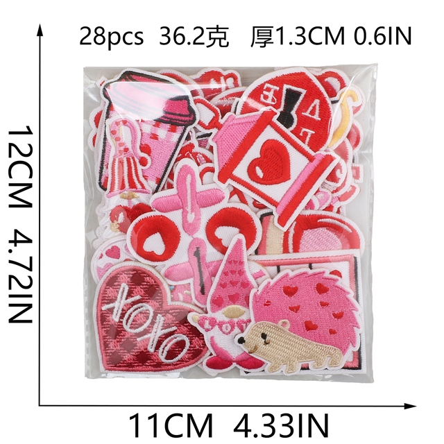 back with glue valentine