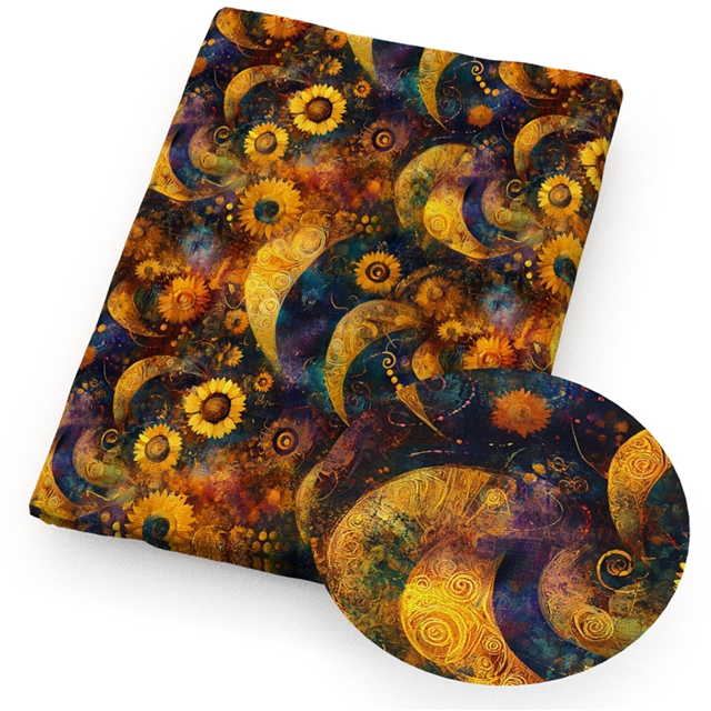 polyester cotton geometric series polyester cotton fabric set (12 pcs/set) polyester cotton fabric,50*45cm(19.7*17.7