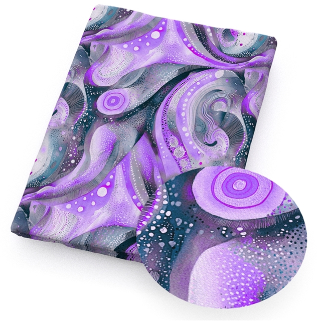 polyester cotton color tie dye geometry series polyester cotton fabric set (12 pcs/set) polyester cotton fabric,50*45cm(19.7*17.7