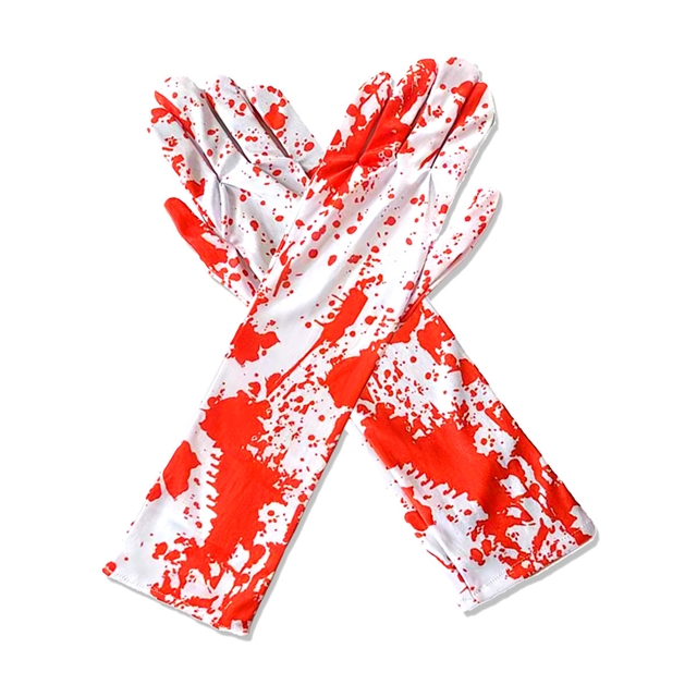 Halloween haunted house costume makeup dance party terrifying decorations gloves socks